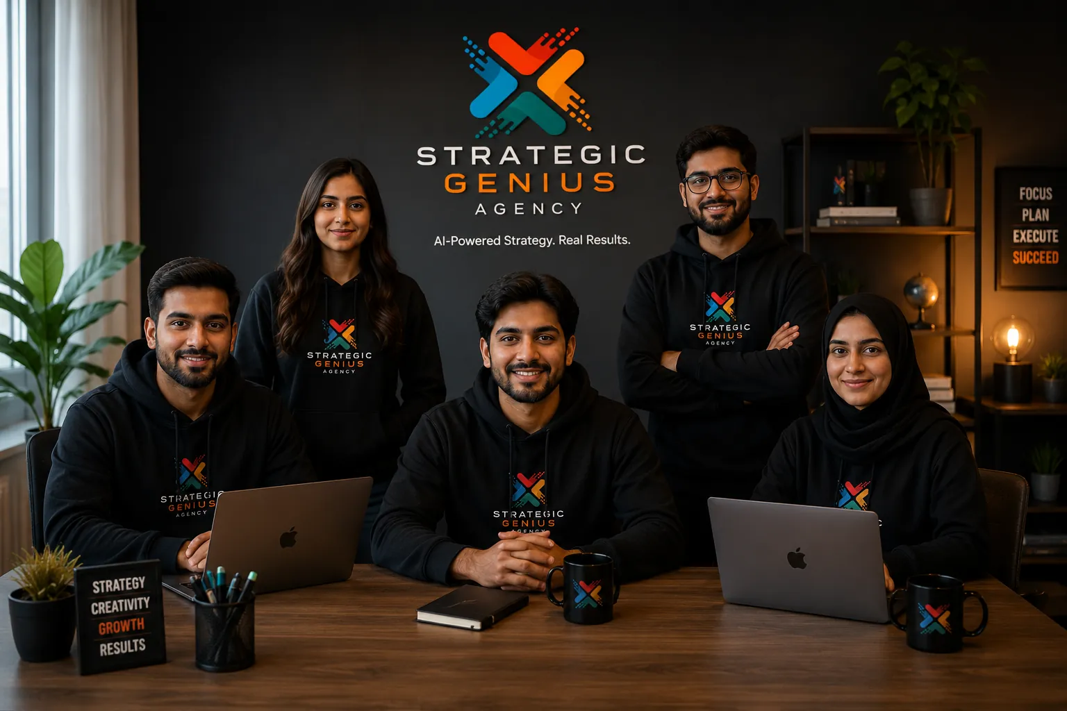The Strategic Genius Agency team at the Bankstown office